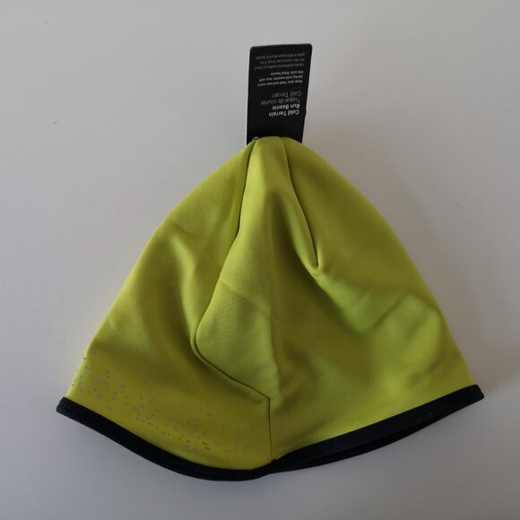 NWT LULULEMON YLSR Yellow Tech Fleece Cold Terrain Run Beanie Hat Men's OS - Picture 4 of 7
